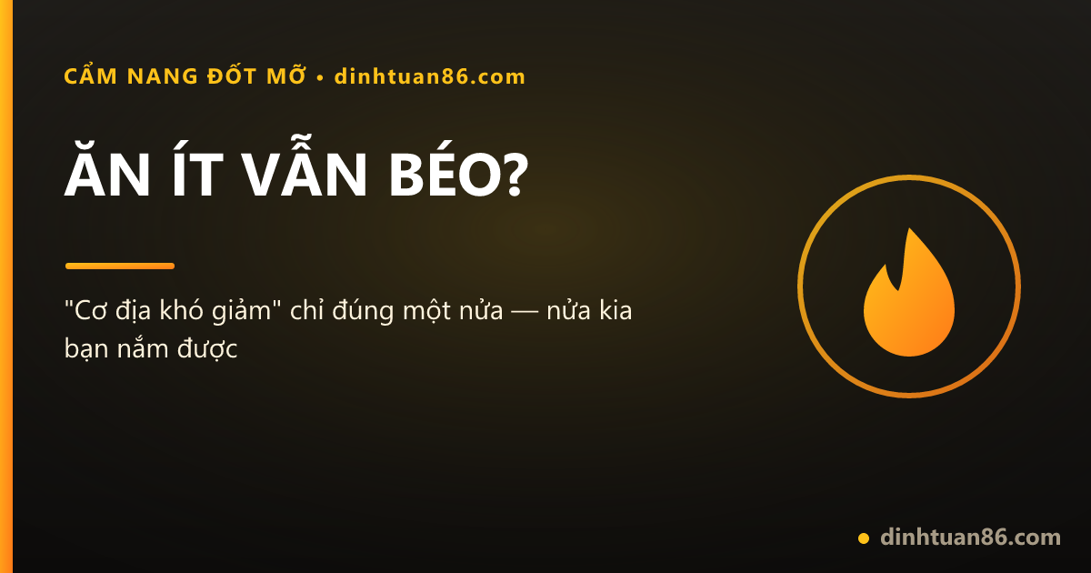 Người phụ nữ soi gương với bữa ăn nhỏ, băn khoăn vì ăn ít vẫn béo